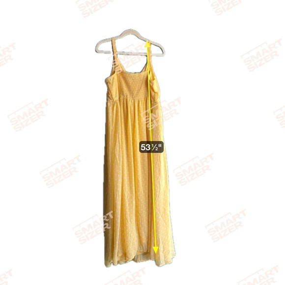 Torrid 2x stunning yellow maxi dress - Picture 3 of 9